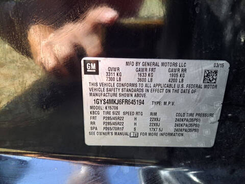 2015 Cadillac Escalade Luxury