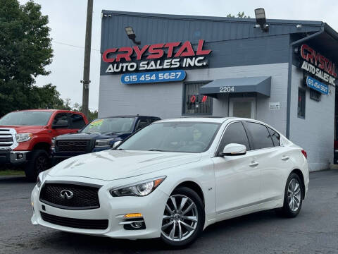 2017 Infiniti Q50 for sale at Crystal Auto Sales Inc in Nashville TN