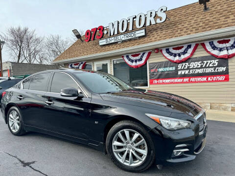 2014 Infiniti Q50 for sale at 973 MOTORS in Paterson NJ