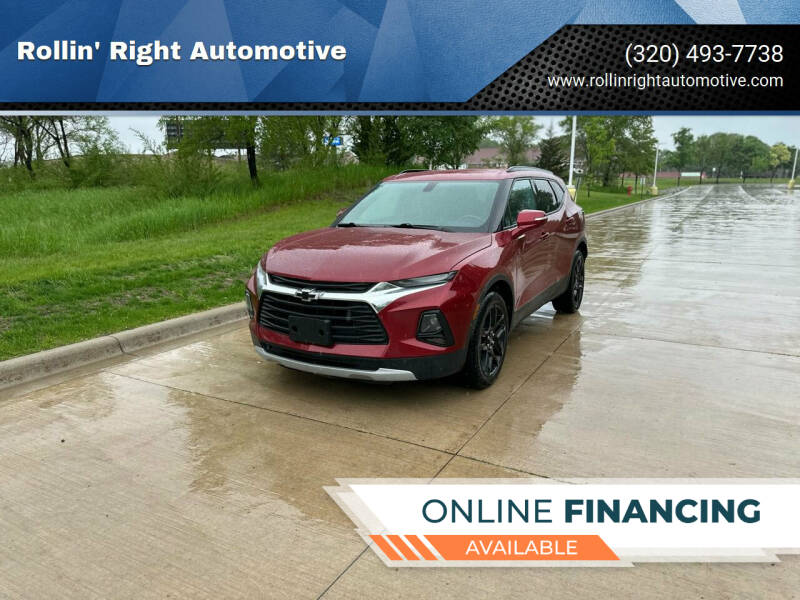 2019 Chevrolet Blazer for sale at Rollin' Right Automotive in Saint Cloud MN