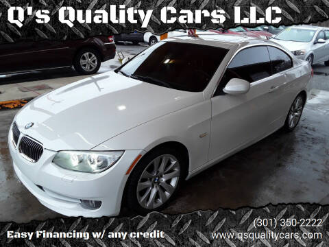 2012 BMW 3 Series for sale at Q's Quality Cars LLC in Capitol Heights MD