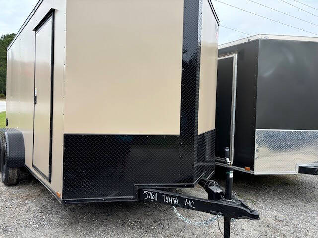 2025 Quality Cargo Trailer 7x14TA Enclosed Trailer for sale at Cross Resurrection Golf Carts and Trailers in Rincon, GA