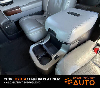 2016 Toyota Sequoia Platinum