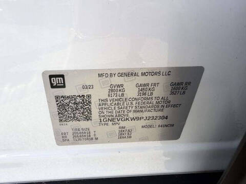 2023 Chevrolet Traverse LT Cloth
