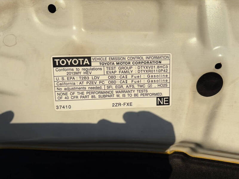 2013 Toyota Prius One