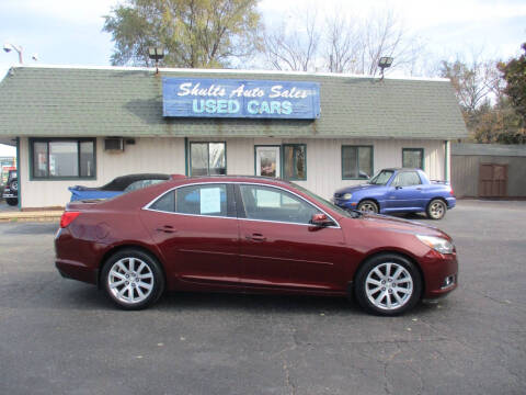 2015 Chevrolet Malibu for sale at SHULTS AUTO SALES INC. in Crystal Lake IL