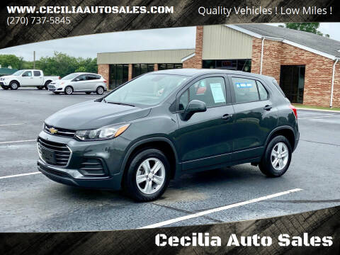 2019 Chevrolet Trax for sale at Cecilia Auto Sales in Elizabethtown KY