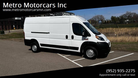 2020 RAM ProMaster for sale at Metro Motorcars Inc in Hopkins MN