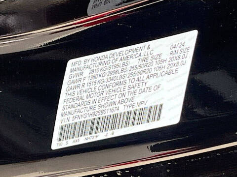 2025 Honda Pilot Black Edition
