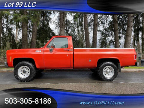 1978 GMC Sierra 2500 for sale at LOT 99 LLC in Milwaukie OR