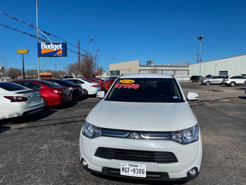 2014 Mitsubishi Outlander for sale at BUDGET CAR SALES in Amarillo TX