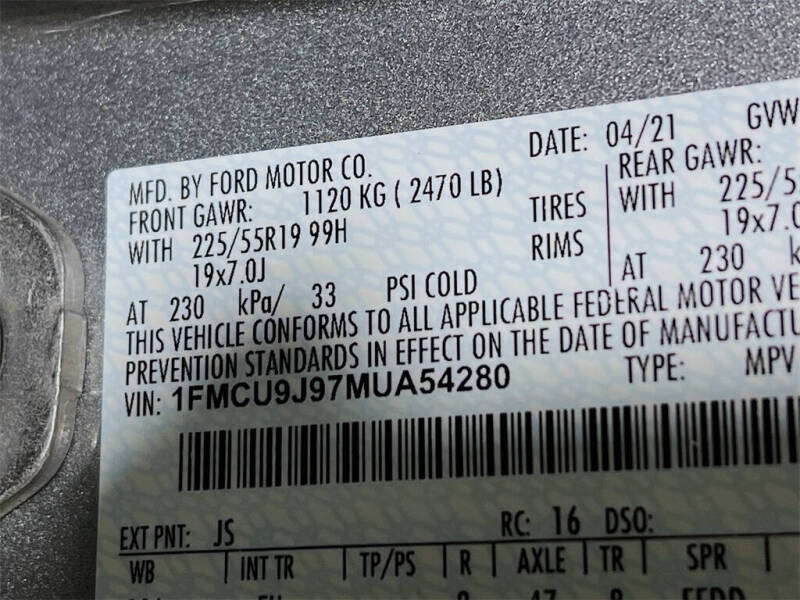 2021 Ford Escape Titanium