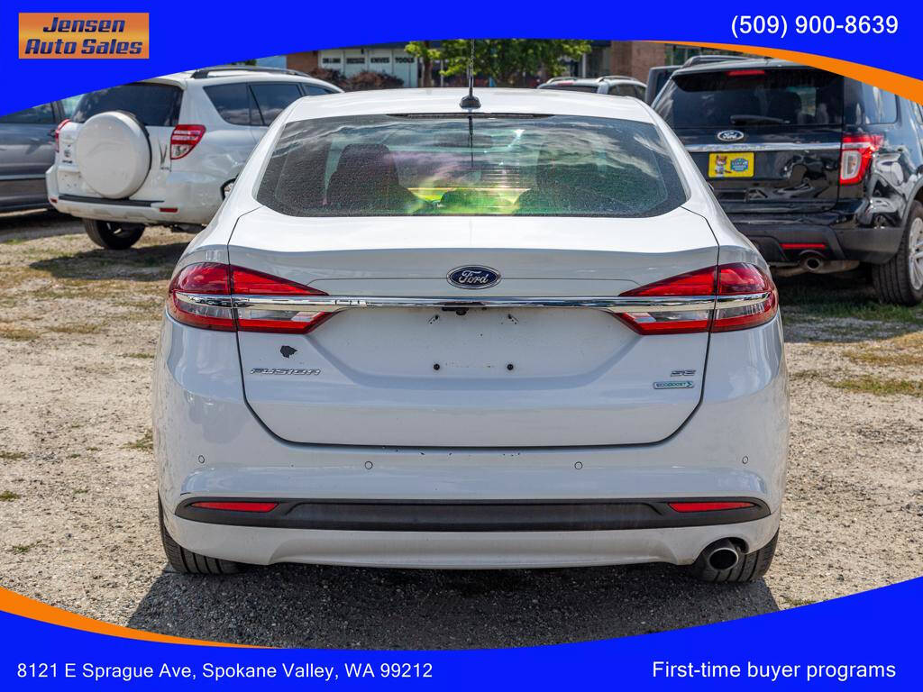 2018 Ford Fusion for sale at Jensen Auto Sales in Spokane, WA