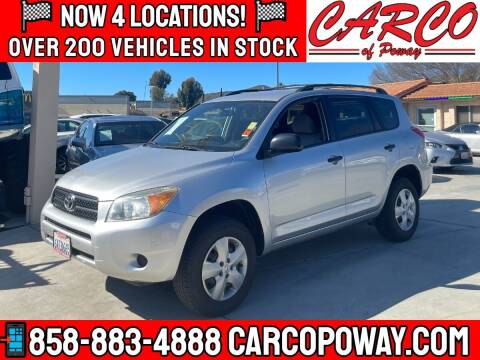 2007 Toyota RAV4 for sale at CARCO OF POWAY in Poway CA
