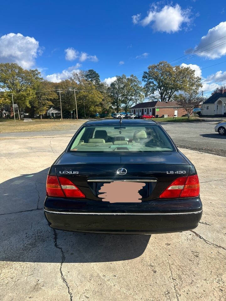 2001 Lexus LS 430 for sale at Concord Auto Mall in Concord, NC