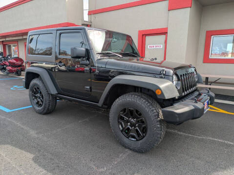 2014 Jeep Wrangler for sale at Richardson Sales, Service & Powersports in Highland IN