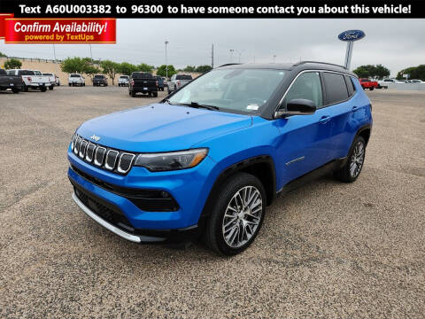 2022 Jeep Compass for sale at POLLARD PRE-OWNED in Lubbock TX