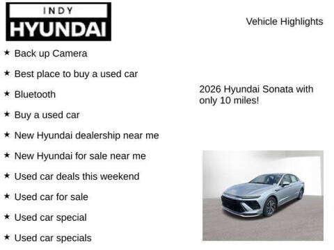 2026 Hyundai Sonata Hybrid Blue