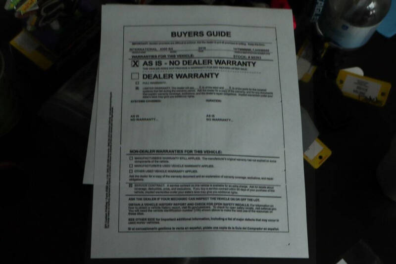 2018 International DuraStar 4300