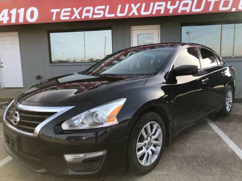 2015 Nissan Altima for sale at Texas Luxury Auto in Cedar Hill TX