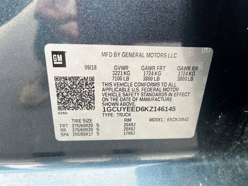 2019 Chevrolet Silverado 1500
