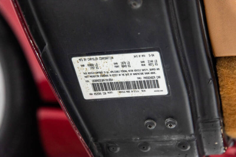 1994 Dodge Viper RT/10