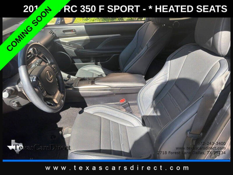 2019 Lexus RC 350 F SPORT