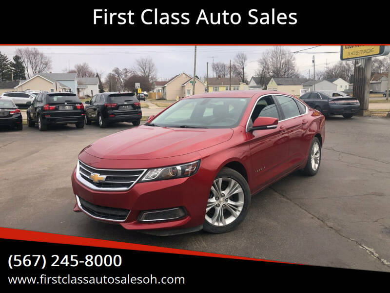 2015 Chevrolet Impala for sale at First Class Auto Sales in Fostoria OH