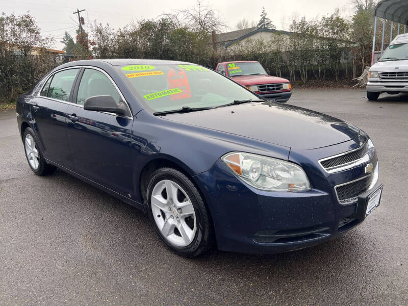 2010 Chevrolet Malibu for sale at Freeborn Motors in Lafayette OR