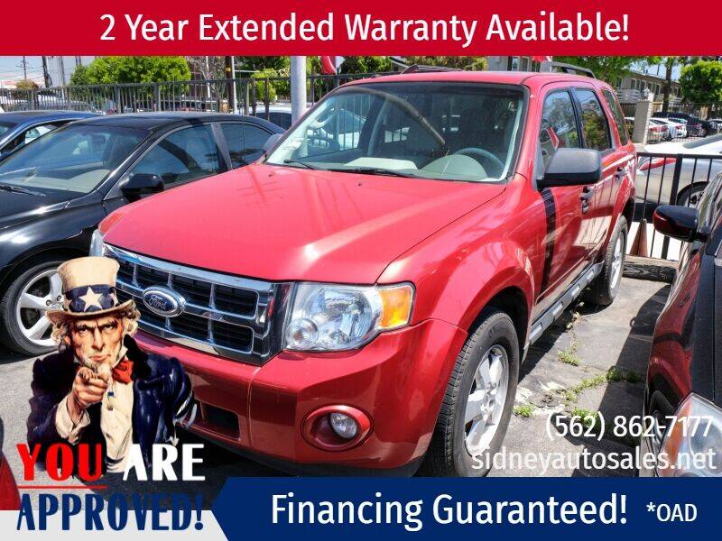 2010 Ford Escape for sale at Sidney Auto Sales in Downey CA