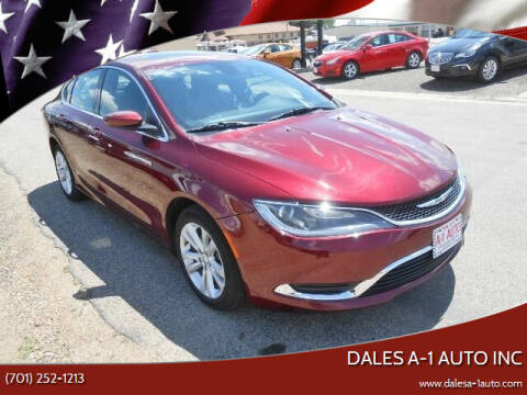2015 Chrysler 200 for sale at Dales A-1 Auto Inc in Jamestown ND