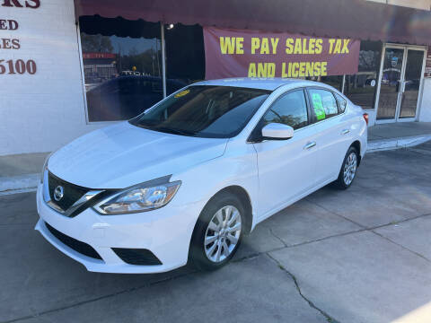2017 Nissan Sentra for sale at BRAMLETT MOTORS in Hope AR