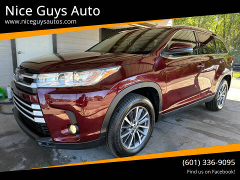 2019 Toyota Highlander for sale at Nice Guys Auto in Hattiesburg MS