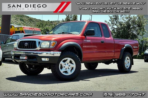 2003 Toyota Tacoma for sale at San Diego Motor Cars LLC in Spring Valley CA