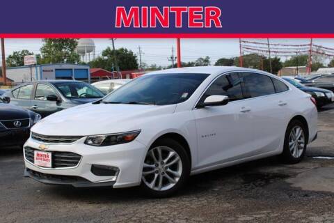 2018 Chevrolet Malibu for sale at Minter Auto Sales in South Houston TX