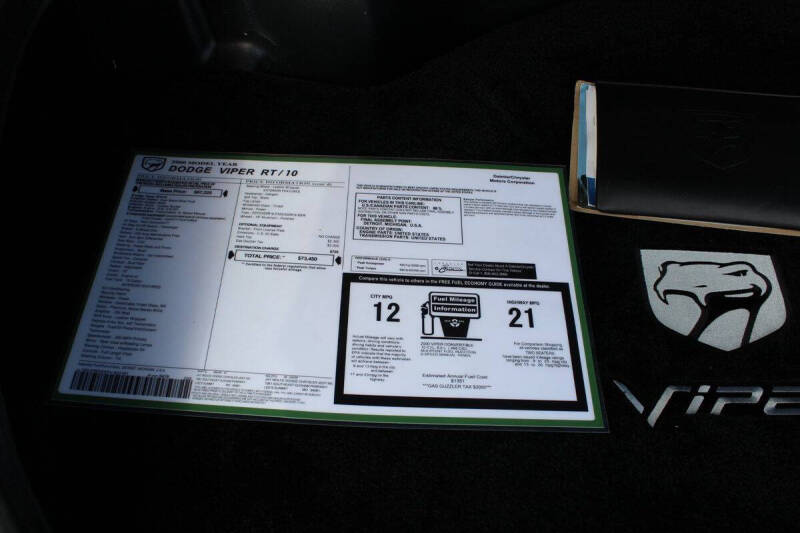2000 Dodge Viper RT/10