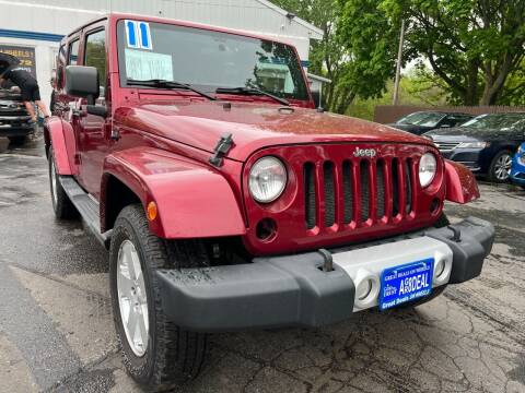 2011 Jeep Wrangler Unlimited for sale at GREAT DEALS ON WHEELS in Michigan City IN