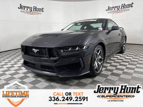 2024 Ford Mustang for sale at Jerry Hunt Supercenter in Lexington NC