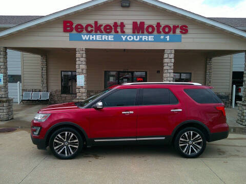 2016 Ford Explorer Platinum