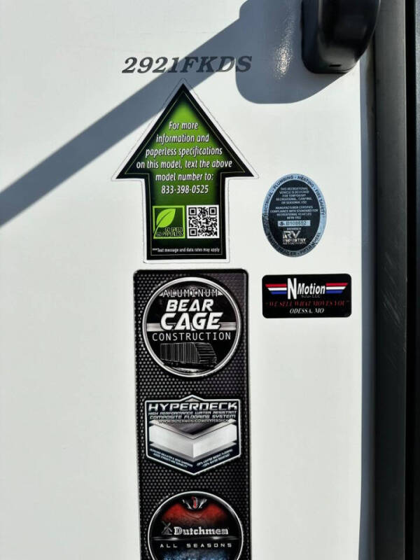 2024 Dutchmen Kodiak 2921FKDS