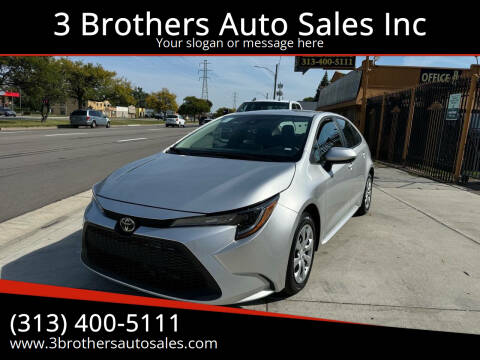 2022 Toyota Corolla for sale at 3 Brothers Auto Sales Inc in Detroit MI