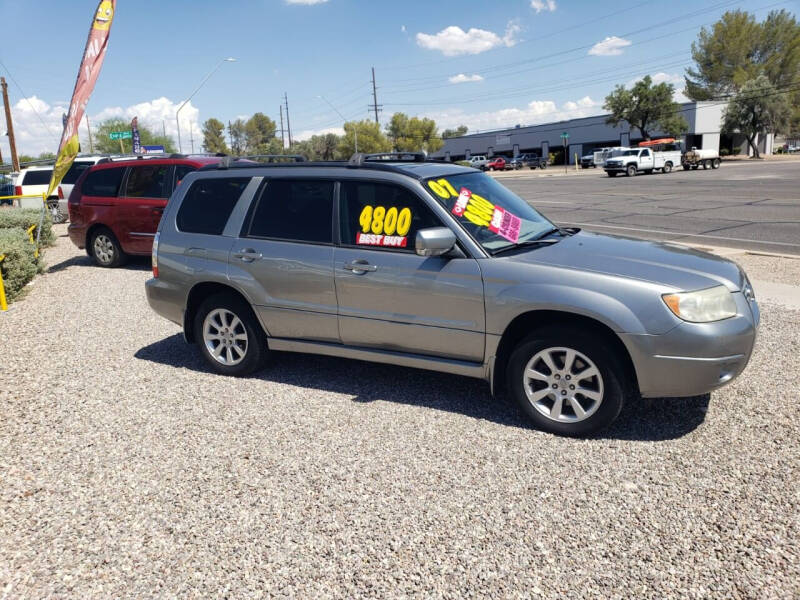 2007 Subaru Forester for sale at CAMEL MOTORS in Tucson AZ