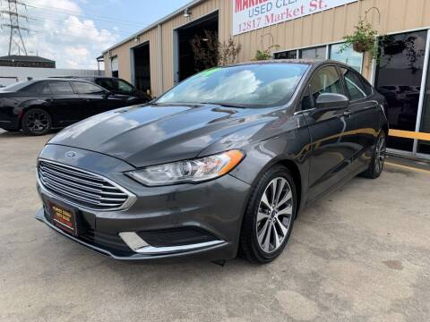 2019 Ford Fusion for sale at Market Street Auto Sales INC in Houston TX