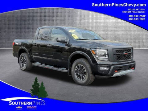 2022 Nissan Titan for sale at PHIL SMITH AUTOMOTIVE GROUP - SOUTHERN PINES GM in Southern Pines NC