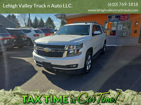 2015 Chevrolet Suburban for sale at Lehigh Valley Truck n Auto LLC. in Schnecksville PA