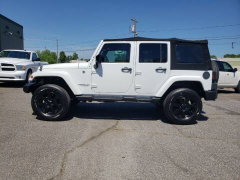 2014 Jeep Wrangler Unlimited for sale at 4M Auto Sales | 828-327-6688 | 4Mautos.com in Hickory NC