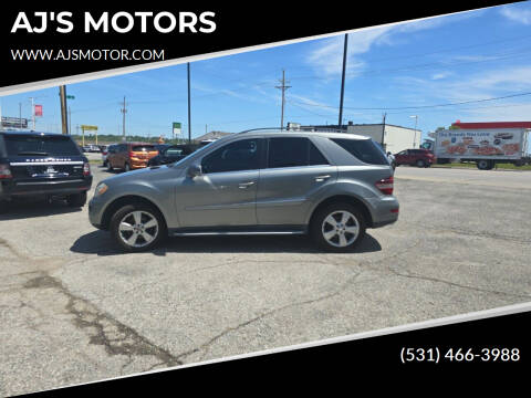 2011 Mercedes-Benz M-Class for sale at AJ'S MOTORS in Omaha NE