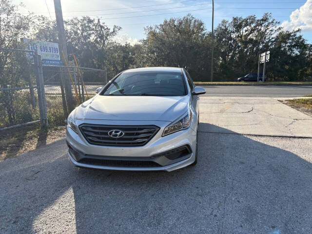 2017 Hyundai SONATA for sale at Hobgood Auto Sales in Land O Lakes, FL