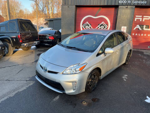 2013 Toyota Prius for sale at Apple Auto Sales Inc in Camillus NY