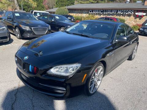 2012 BMW 6 Series for sale at Classic Luxury Motors in Buford GA